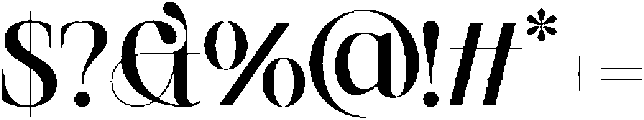 SLTF Netsera SemiBold otf (600) Font OTHER CHARS
