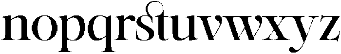 SLTF Netsera SemiBold otf (600) Font LOWERCASE