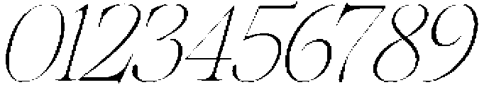 SLTF Netsera Thin Italic otf (100) Font OTHER CHARS