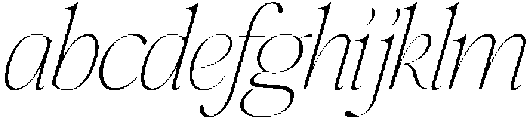 SLTF Netsera Thin Italic otf (100) FONT