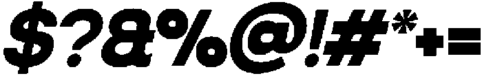 SLTF Ryecroft Black Italic otf (900) Font OTHER CHARS