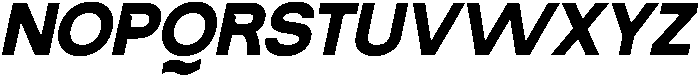 SLTF Ryecroft Black Italic otf (900) Font UPPERCASE