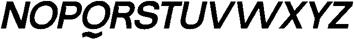 SLTF Ryecroft Bold Italic otf (700) Font UPPERCASE