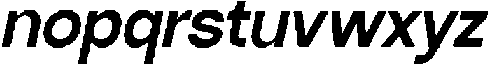 SLTF Ryecroft Bold Italic otf (700) Font LOWERCASE