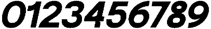 SLTF Ryecroft ExtraBold Italic otf (700) Font OTHER CHARS