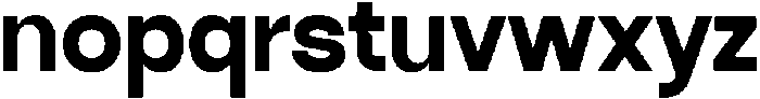 SLTF Ryecroft ExtraBold otf (700) Font LOWERCASE