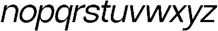 SLTF Ryecroft Italic otf (400) Font LOWERCASE