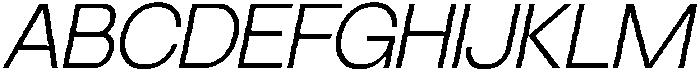 SLTF Ryecroft Light Italic otf (300) Font UPPERCASE