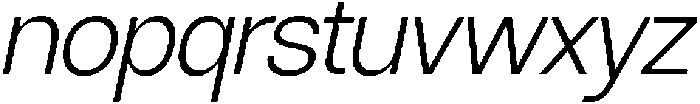 SLTF Ryecroft Light Italic otf (300) Font LOWERCASE