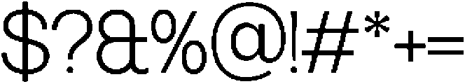SLTF Ryecroft Light otf (300) Font OTHER CHARS