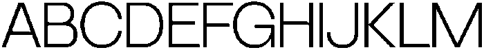SLTF Ryecroft Light otf (300) Font UPPERCASE