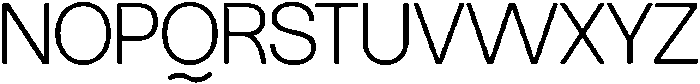SLTF Ryecroft Light otf (300) Font UPPERCASE