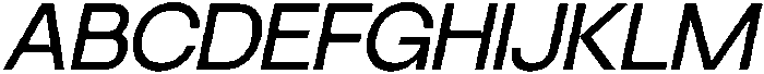 SLTF Ryecroft Medium Italic otf (500) Font UPPERCASE
