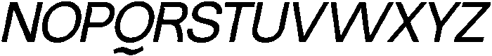 SLTF Ryecroft Medium Italic otf (500) Font UPPERCASE