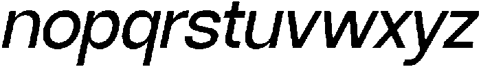 SLTF Ryecroft Medium Italic otf (500) Font LOWERCASE