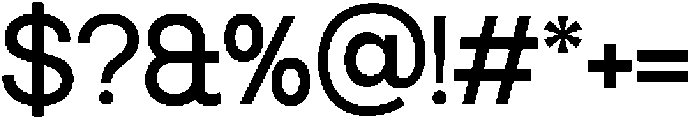 SLTF Ryecroft Medium otf (500) Font OTHER CHARS