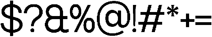 SLTF Ryecroft Regular otf (400) Font OTHER CHARS