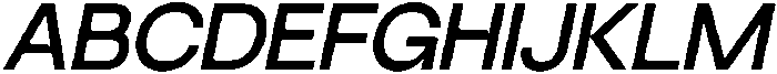 SLTF Ryecroft SemiBold Italic otf (600) Font UPPERCASE