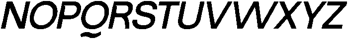 SLTF Ryecroft SemiBold Italic otf (600) Font UPPERCASE