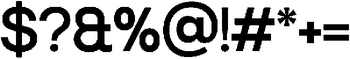 SLTF Ryecroft SemiBold otf (600) Font OTHER CHARS