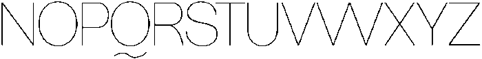 SLTF Ryecroft Thin otf (100) Font UPPERCASE