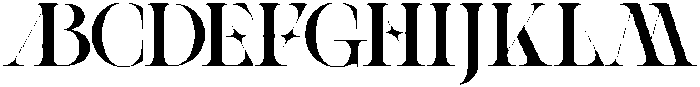 SLTF Spanish Archer Regular otf (400) Font UPPERCASE