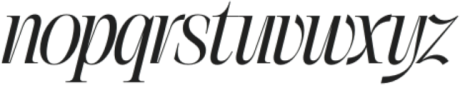 SLTF The Elfkin Editorial Italic otf (400) Font LOWERCASE