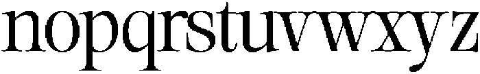 SLTF The Loneta Editorial Regular otf (400) Font LOWERCASE