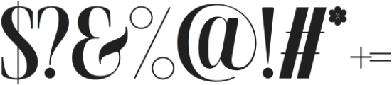 SLTF The Silver Editorial Black otf (900) Font OTHER CHARS