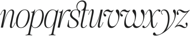 SLTF The Silver Editorial Extra Light Italic otf (200) Font LOWERCASE