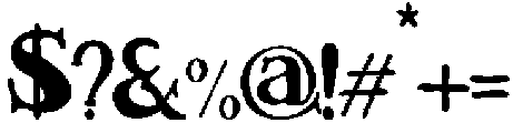 SLUCDGE otf (400) Font OTHER CHARS