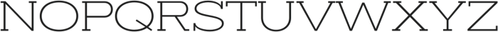 Slaab ExtraWide Light otf (300) Font UPPERCASE