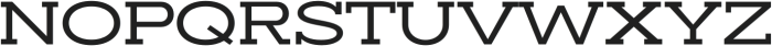 Slaab ExtraWide SemiBold otf (600) Font UPPERCASE