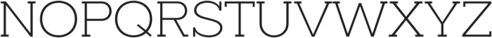 Slaab SemiWide Light otf (300) Font UPPERCASE