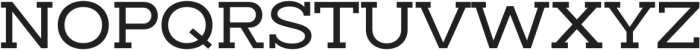 Slaab SemiWide SemiBold otf (600) Font UPPERCASE