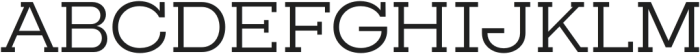 Slaab SemiWide otf (400) Font UPPERCASE