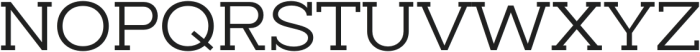 Slaab SemiWide otf (400) Font UPPERCASE
