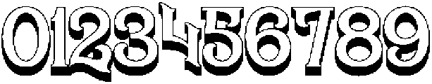 Slanfield 3D otf (400) Font OTHER CHARS