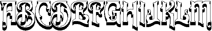 Slanfield 3D otf (400) Font UPPERCASE