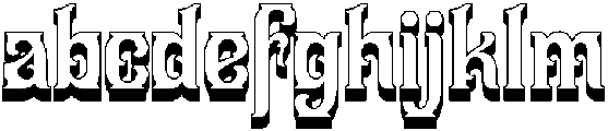 Slanfield 3D otf (400) FONT