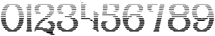 Slanfield Gradient otf (400) Font OTHER CHARS