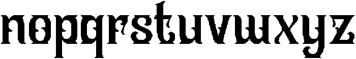 Slanfield-Regular otf (400) Font LOWERCASE