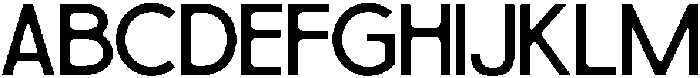Slangky Regular otf (400) Font UPPERCASE