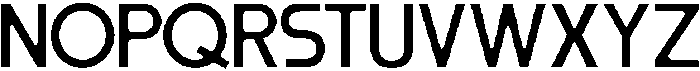 Slangky Regular otf (400) Font UPPERCASE