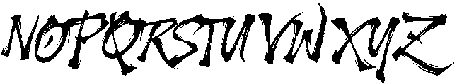 Slant otf (400) Font UPPERCASE