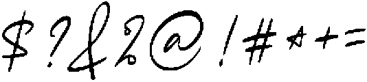 Slant otf (400) Font OTHER CHARS