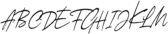 Slant otf (400) Font UPPERCASE