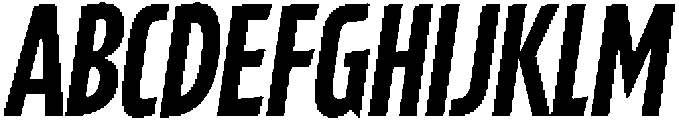 Slantka Regular otf (400) Font UPPERCASE