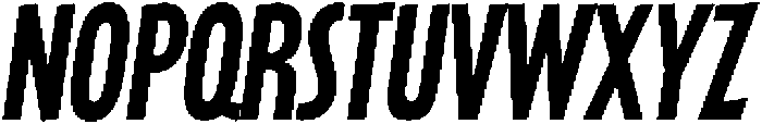 Slantka Regular otf (400) Font UPPERCASE