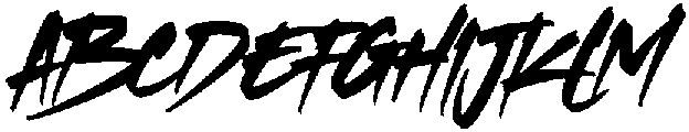 Slash Revolver otf (400) Font UPPERCASE